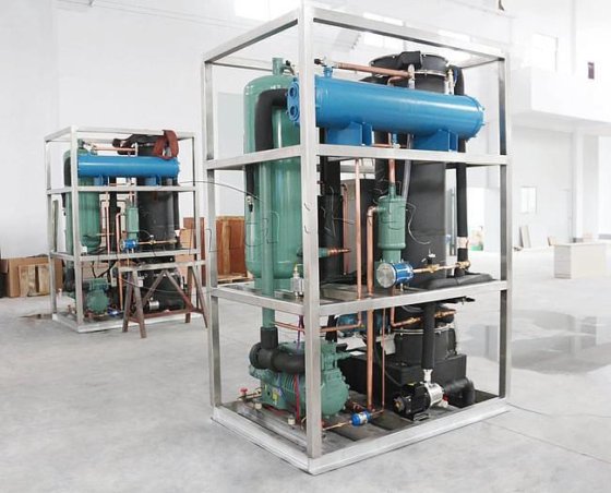 在庫あり! ! ! シーメンスPLC制御付き1トンチューブ製氷機