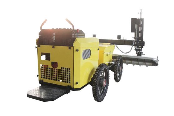 动态热销振动混凝土黑色四轮激光熨平板机