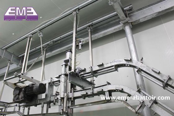 绵羊/山羊放血斜坡升降屠宰场机械 屠宰设备
