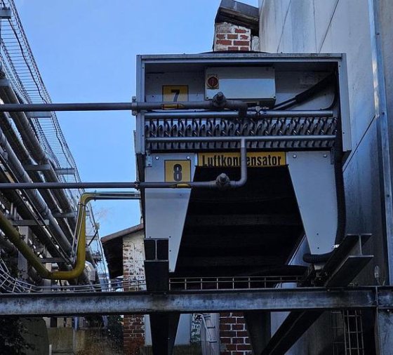 アンモニア用空冷コンデンサー