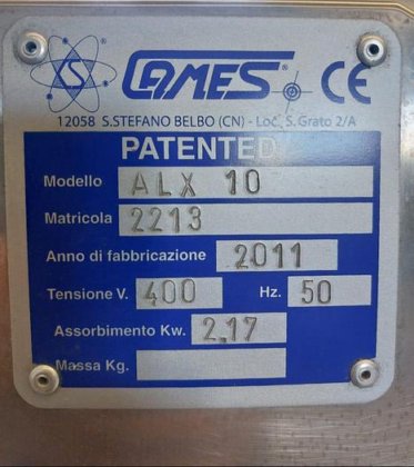 2011 Bertolaso Capping machine