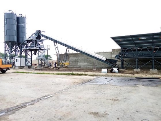 固定式混凝土搅拌站