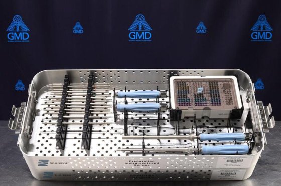 K2m Navigation Instruments K2M BLUE RIDGE CERVICAL PLATE INSTRUMENT TRAY in Missouri City, TX, USA