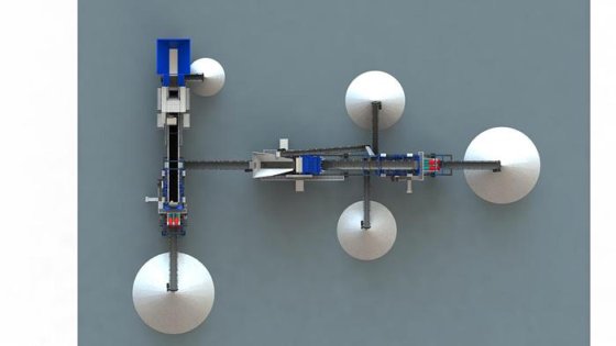 移動式ジョークラッシャー、インパクトクラッシャー、洗浄機を組み合わせる