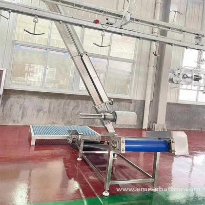 中国制造的新型工厂化生产山羊养殖设备 剥羊皮机 屠羊机械