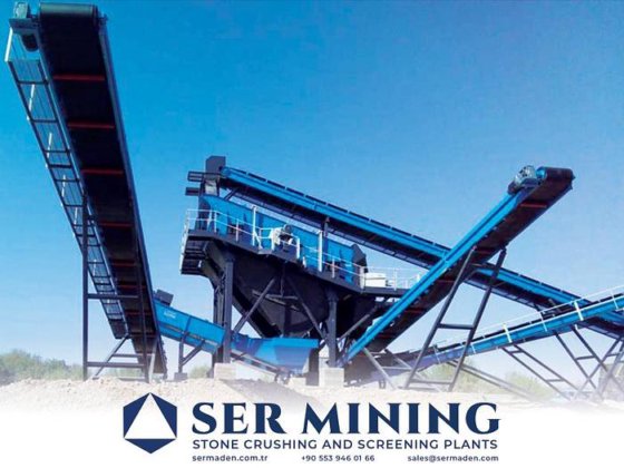 固定式破砕・ふるい分け・砂洗浄プラント