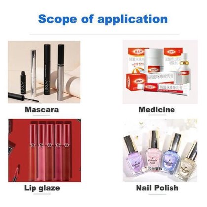 智通气动半自动睫毛膏/唇彩/指甲油灌装机单喷嘴