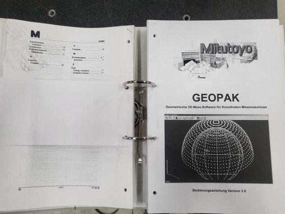 1999 Mitutoyo Euro Apex C-A544