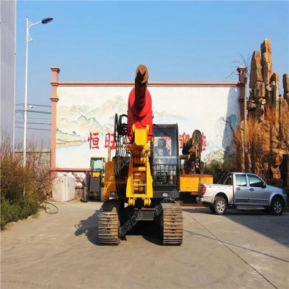 微型钻孔桩锚固机 液压微型钻孔桩机