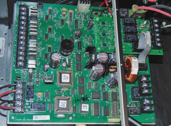 SIMPLEX 4100-9112 2X40 MASTER CONTROLLER INTERFACE PANEL WITH POWER ...