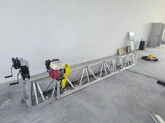 VTS-600 汽油动力路面整平机熨平板工具 混凝土地面整平机 混凝土振动桁架熨平板出售