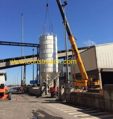 500 吨容量螺栓型水泥筒仓