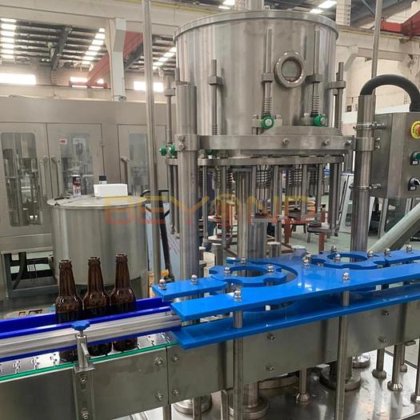 小型分体式玻璃瓶苏打水灌装机