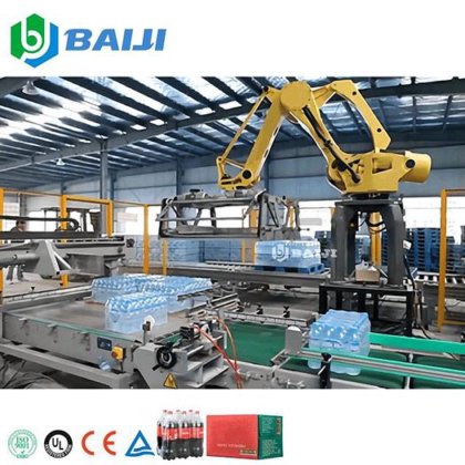 BAIJI 全自动塑料瓶纸箱包装机器人码垛机 机器人码垛堆垛机