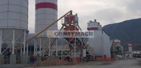 120 m3/h 移動式コンクリートプラント