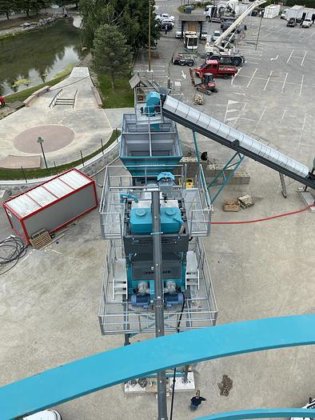 60立方移动混凝土搅拌站