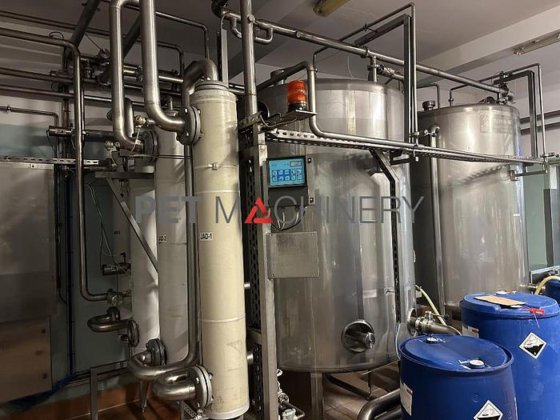 2000条克朗斯PET碳酸水瓶装生产线