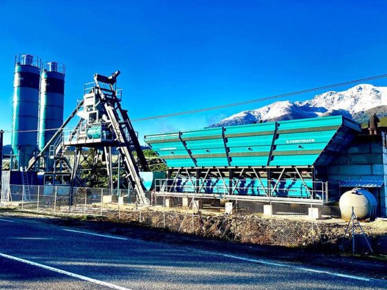 100 立方米紧凑型混凝土搅拌站