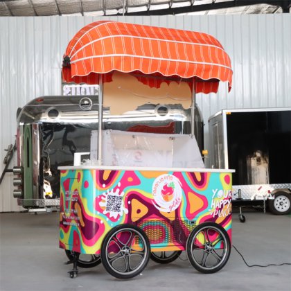 3 wheel ice cream tricycle