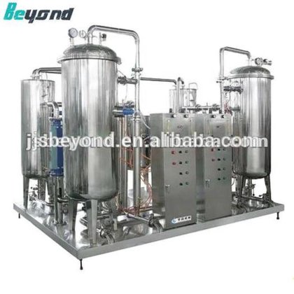 中国知名供应商--超越机械 2021 新品果汁灌装旋盖机（生产线）