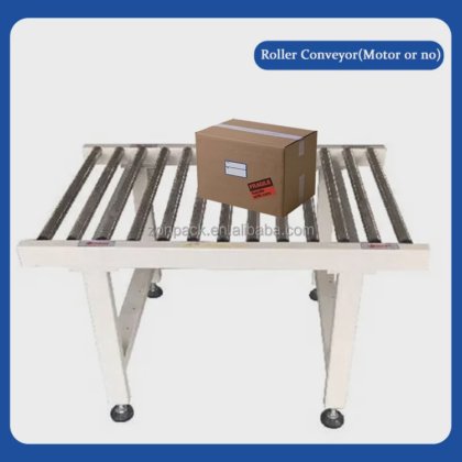 为食品工业定制的不锈钢柔性辊筒输送机