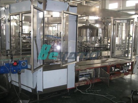 厂价饮用水机 小型洗瓶灌装旋盖机