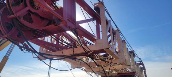 2007 Cameron 550 Workover Rig in Oklahoma City, OK, USA