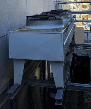 アンモニア用空冷コンデンサー