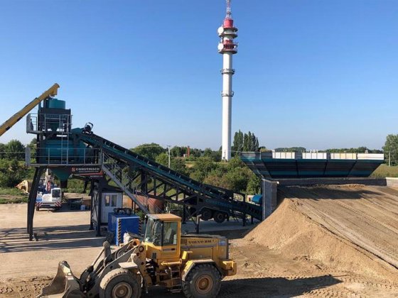 移动式混凝土厂