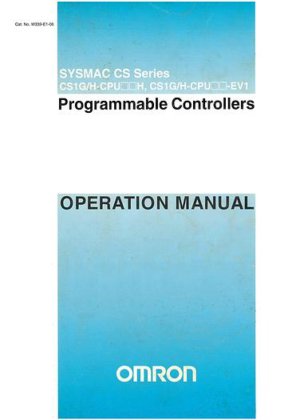Manual for Used Omron Sysmac