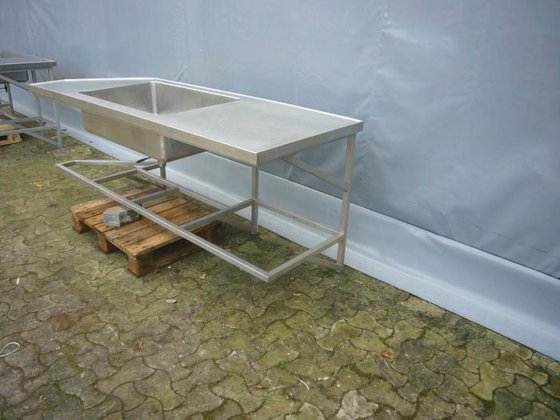 Table, acier inoxydable