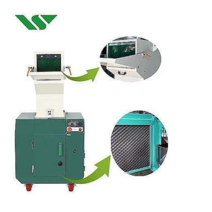 功能强大的全自动低噪音工业用塑料袋粉碎机 PET 生产线破碎机 小型塑料破碎机