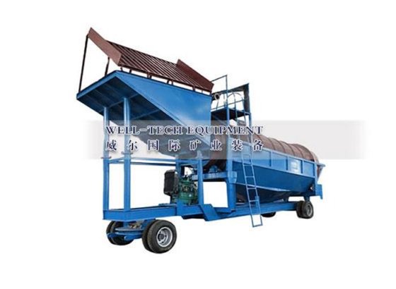 移动式旋转洗矿机