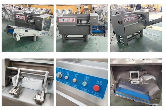 工业高品质冷冻肉切块机最优惠价格热销印度尼西亚、泰国和越南