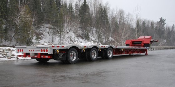Extendable combo low-floor platform