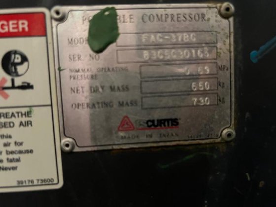 DIESEL DRIVEN SCREW COMPRESSOR 185