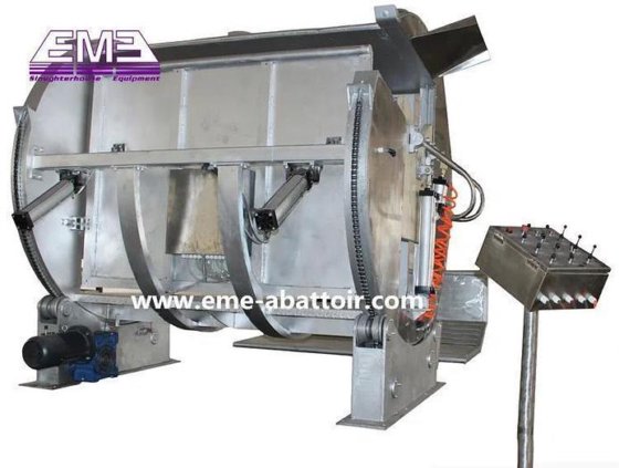 精彩购物 定制设计 清真屠宰场设备 仪式旋转式屠宰箱 屠宰设备