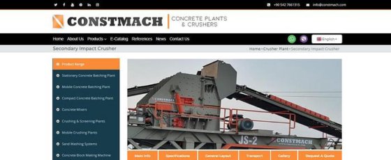 Csi 1215 Impact Crusher Call