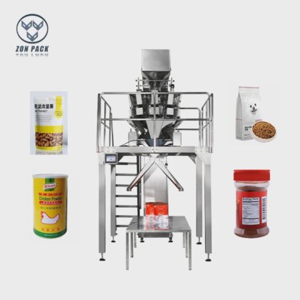 半自動粉体充填と固体顆粒手動包装機スタンド パウチの重量を量る