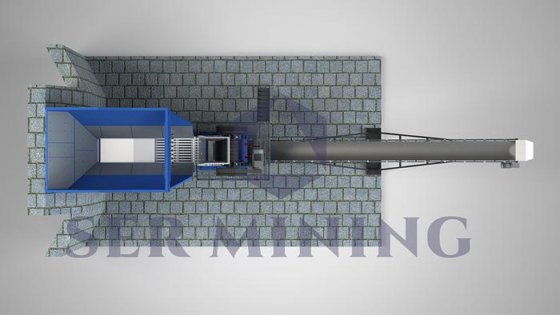 500 TPHジョー破砕プラント – 高容量一次破砕ソリューション