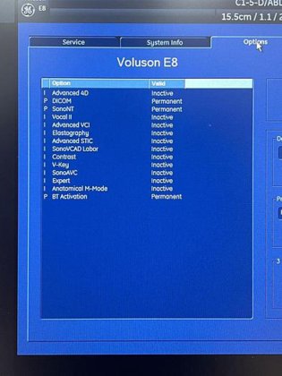 GE Voluson E8，诞生时间：2011年
