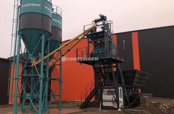 Planta de concreto compacta