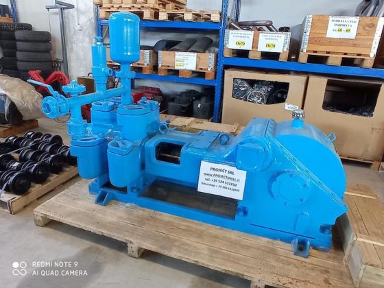 Project Duplex piston mud pump