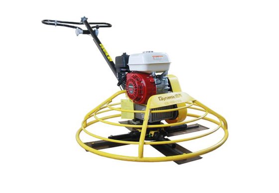 配备汽油发动机的 Dynamic 高效混凝土动力抹光机