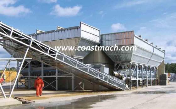 固定式コンクリートバッチングプラント