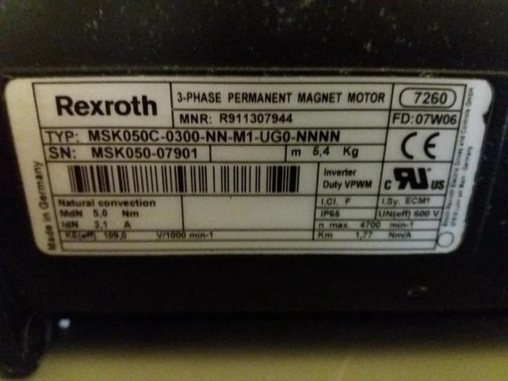 電動サーボモーター