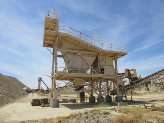 VIBRATING SCREEN SUPPORT STRUCTURE – Heavy Duty Incline Vibrating ...