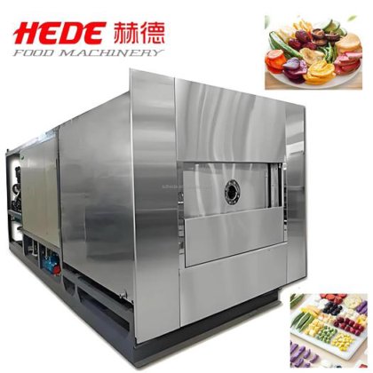 厂家直销高品质多用途可定制水果蔬菜大产量冷冻干燥机