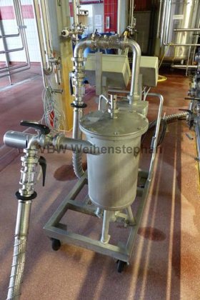 ビールの計量ステーション