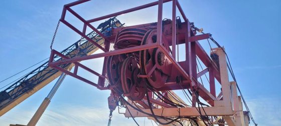 2007 Cameron 550 Workover Rig in Oklahoma City, OK, USA